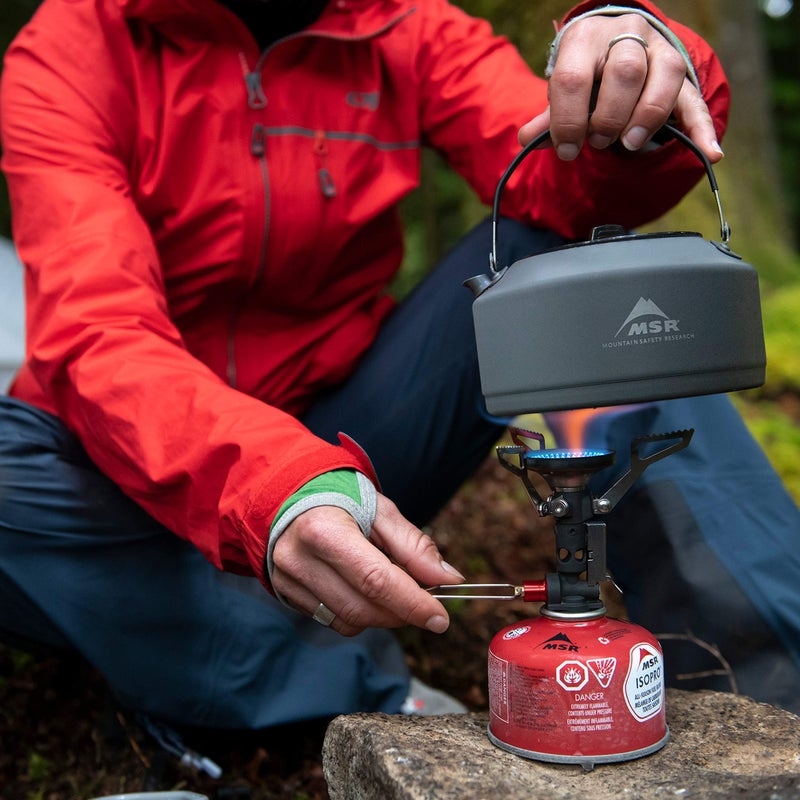 MSR Pika Hard-Anodized Aluminum Camping Teapot, Black - Image 4